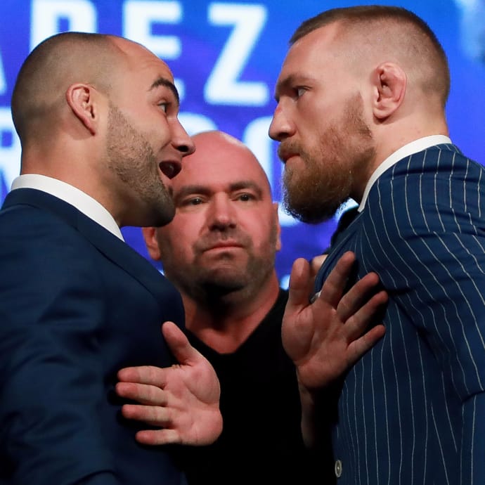 Conor McGregor Was About To Hit Eddie Alvarez With A Chair