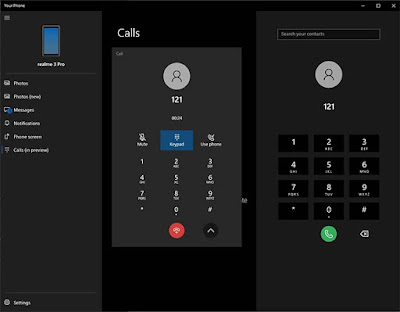Inilah Tampilan Pertama Dialer Telepon Windows 10 Untuk Aplikasi Your Phone
