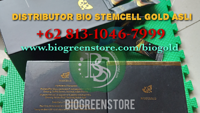 +62 813-1046-7999 Distributor Bio Stemcell Gold Asli