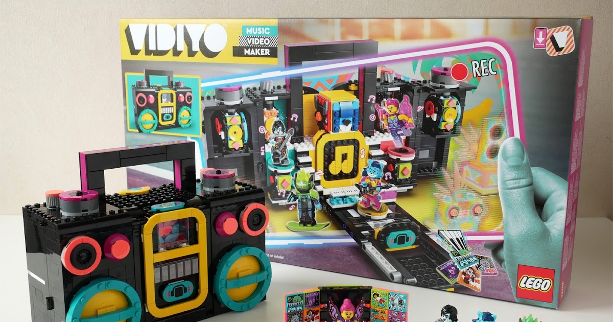 LEGO® VIDIYO™ review 43115 The Boombox New Elementary LEGO® parts