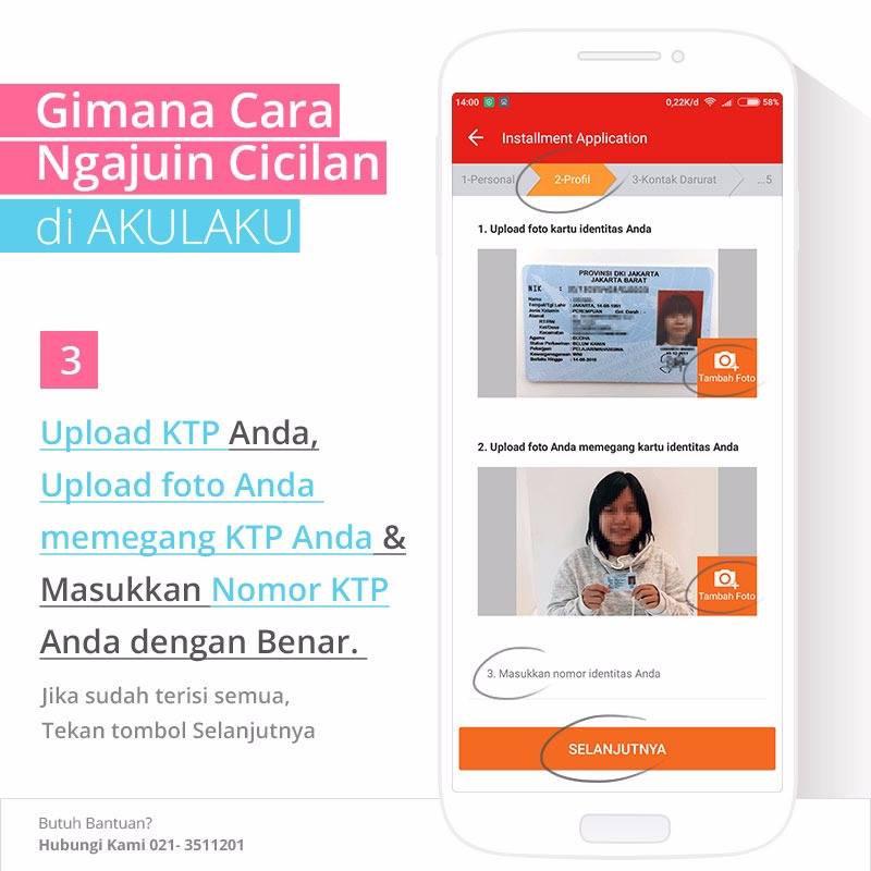 CARA MUDAH DAFTAR DAN KREDIT 0% DI AKULAKU ~ Serba-Serbi