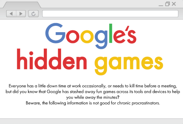 Hidden Games You Can Play On Google Search [Infographic] | Poketors
