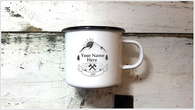 Tin Coffee Mugs;Personalized tin coffee mugs;