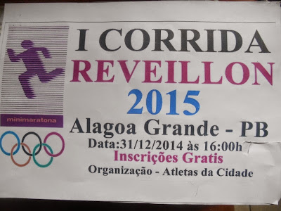 I CORRIDA REVEILLON DE ALAGOA GRANDE, 31 DE DEZEMBRO