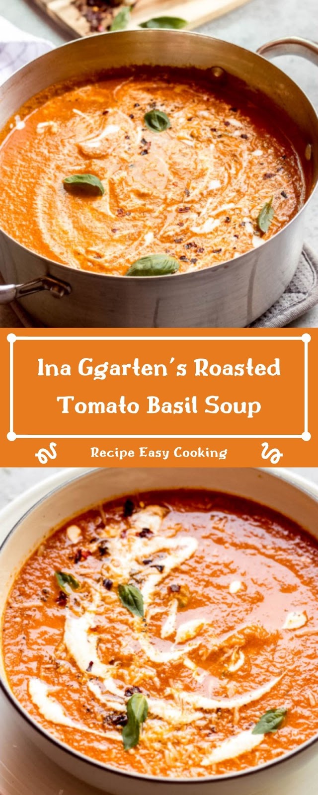 Ina Garten's Roasted Tomato Basil Soup
