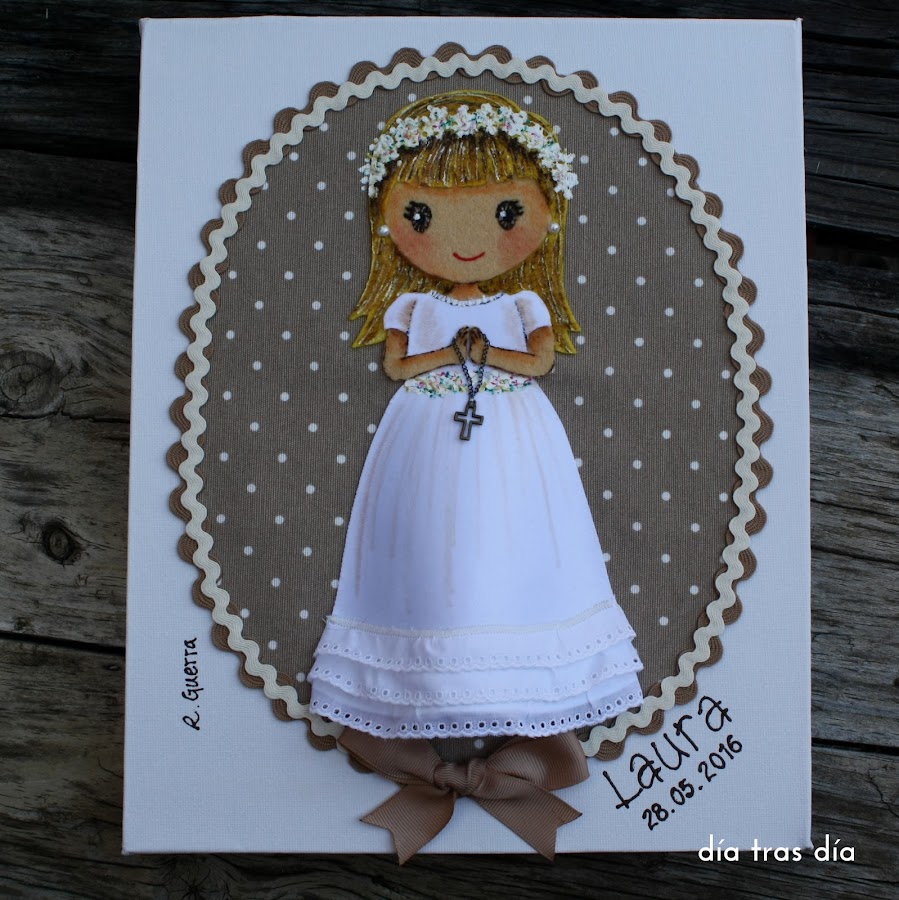 Cuadro personalizado Primera Comunión