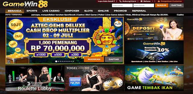 Memenangkan Casino Online Gamewin88