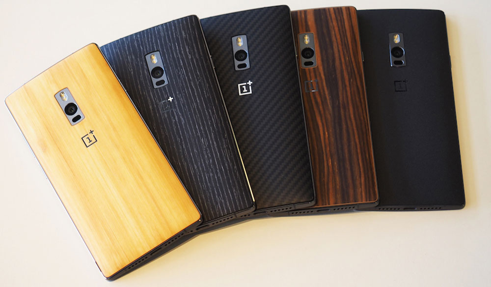 OnePlus 2 renkli kapaklar