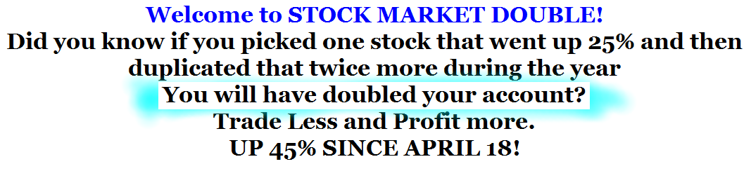               STOCK-MARKET-DOUBLE