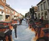 Amazing 3d: La strada come una tela da dipingere