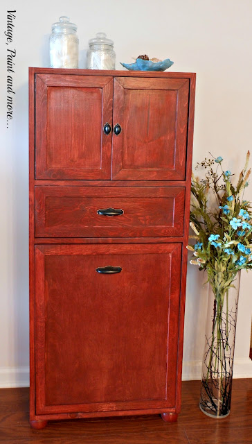 Vintage, Paint and more... DIY multipurpose cabinet