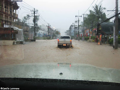 Flash flood Koh Samui, April 2013, Big C