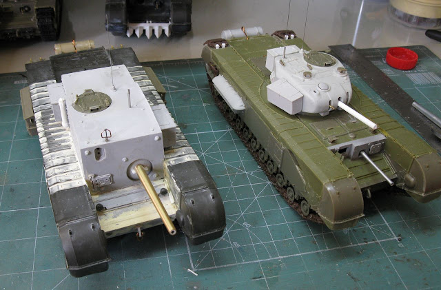 Panzerserra Bunker Military Scale Models In 1 35 Scale Churchill 3 Inch cwt Gun Carrier Case Report