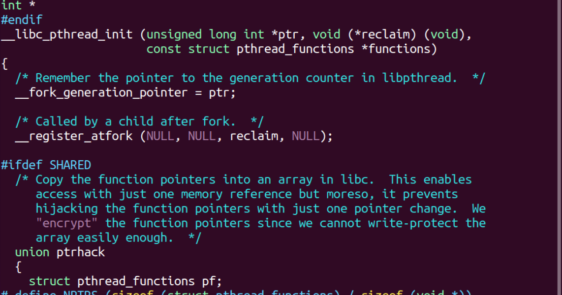 Bypassing Pointer Guard in Linux's glibc