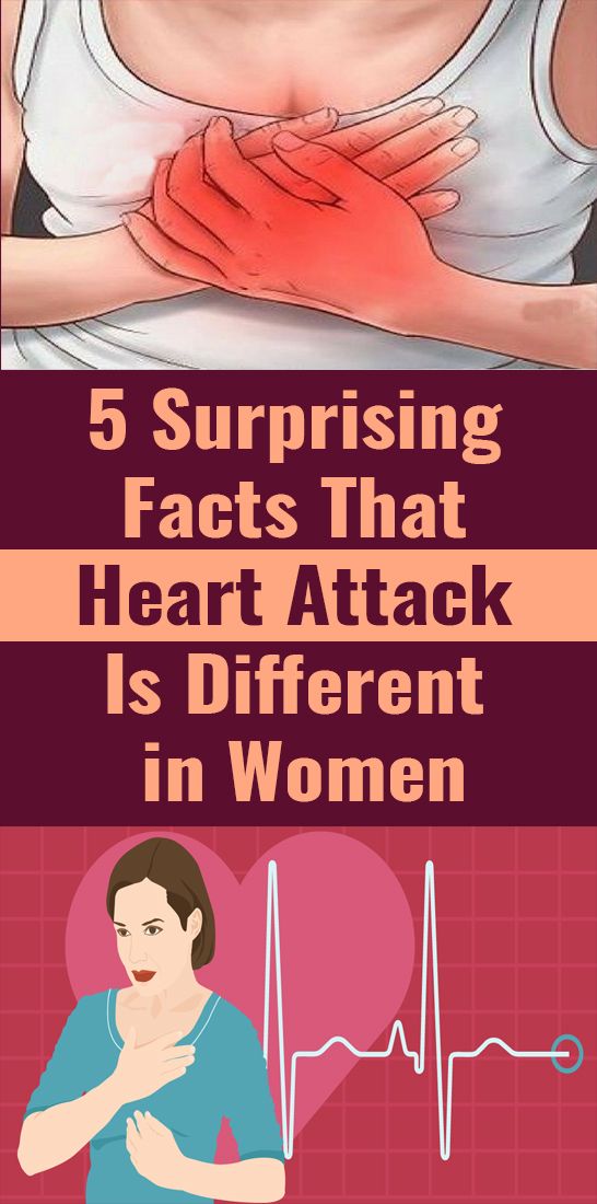 5 Surprising Facts That Heart Attack Is Different in Women Healthy