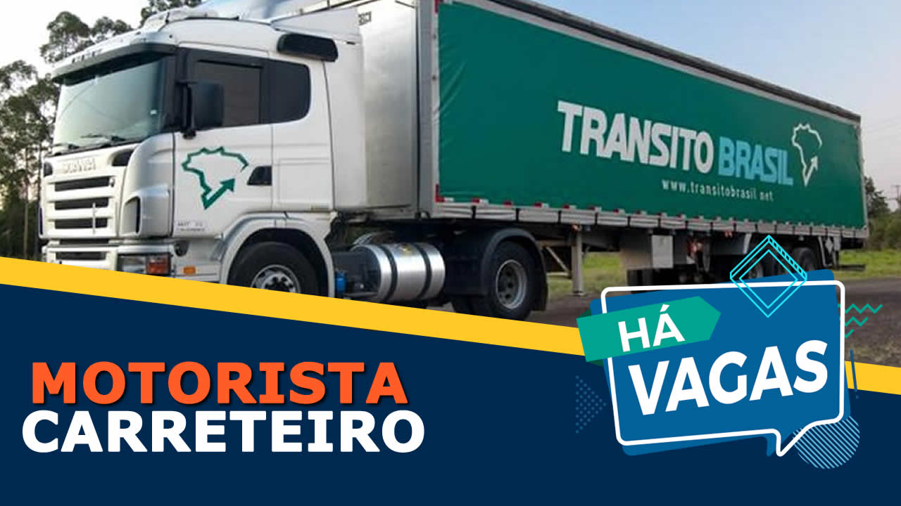 vaga para motorista