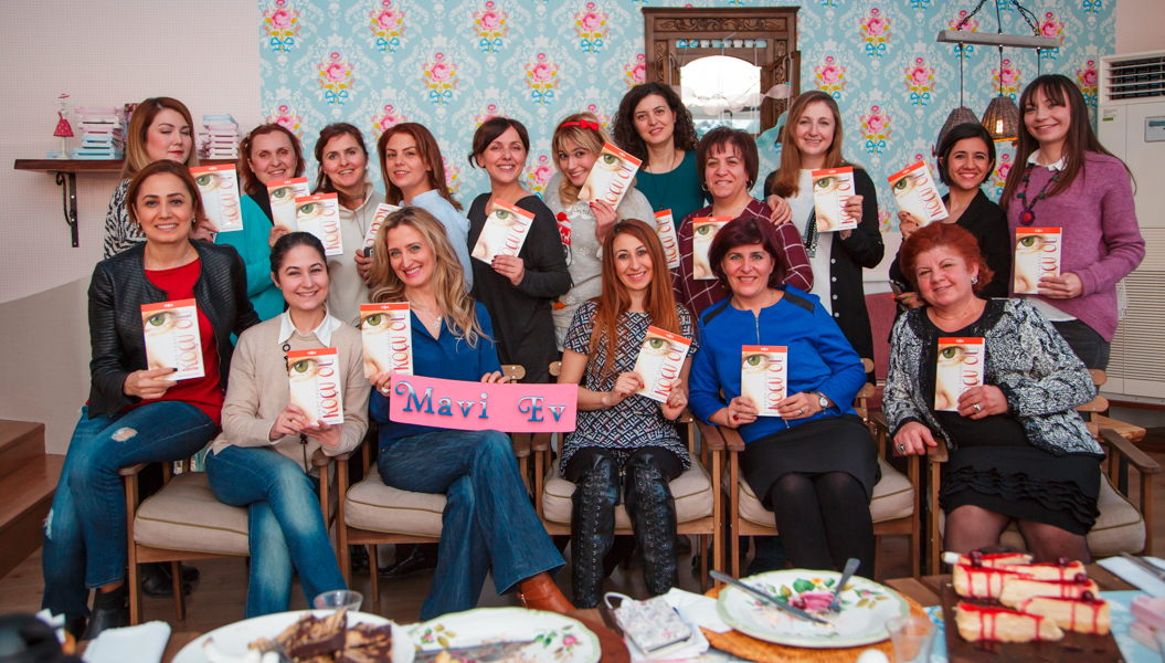 Mavi Ev Cafe�de Blogger Buluşması Ankara sevgiylegeziyorum