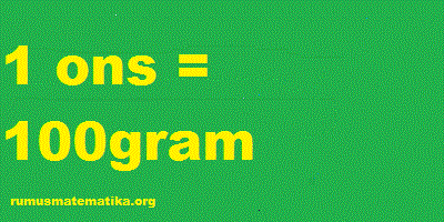 1kg Bersamaan Berapa Gram