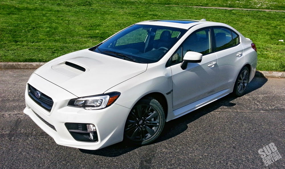 2015 WRX Limited front 3/4