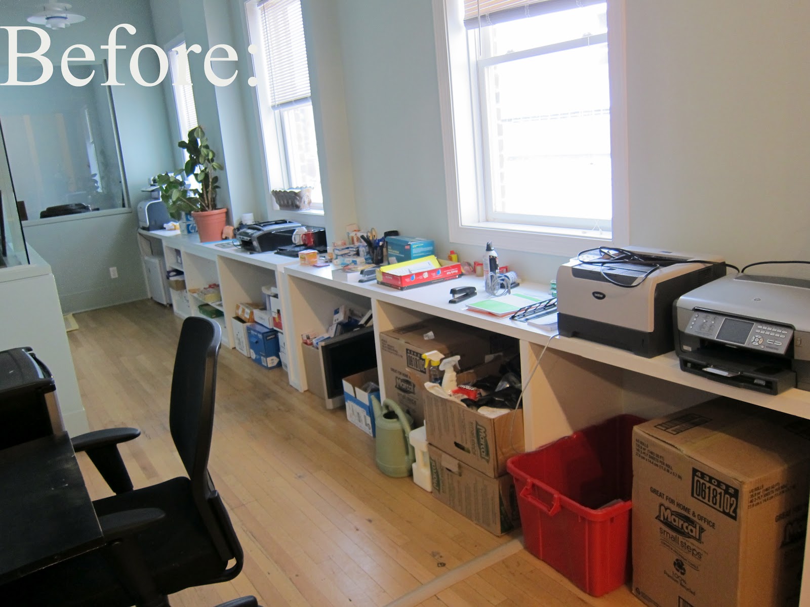 Embellish Office Spruce Up Storage Room