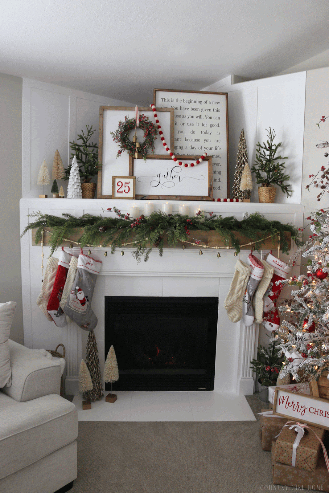 COUNTRY GIRL HOME HOLIDAY HOUSE WALK 2019FAMILY ROOM