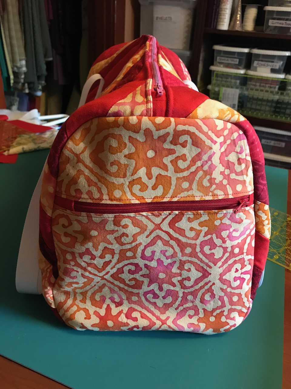 Laurelhurst Craftsman Bungalow Quilted Overnight Bag