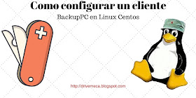 DriveMeca configurando un cliente BackupPC en Linux Centos