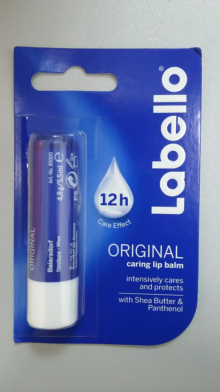 TK Junior Think: [試用報告]男士護膚品 - 「Labello Original caring lip balm」潤唇膏