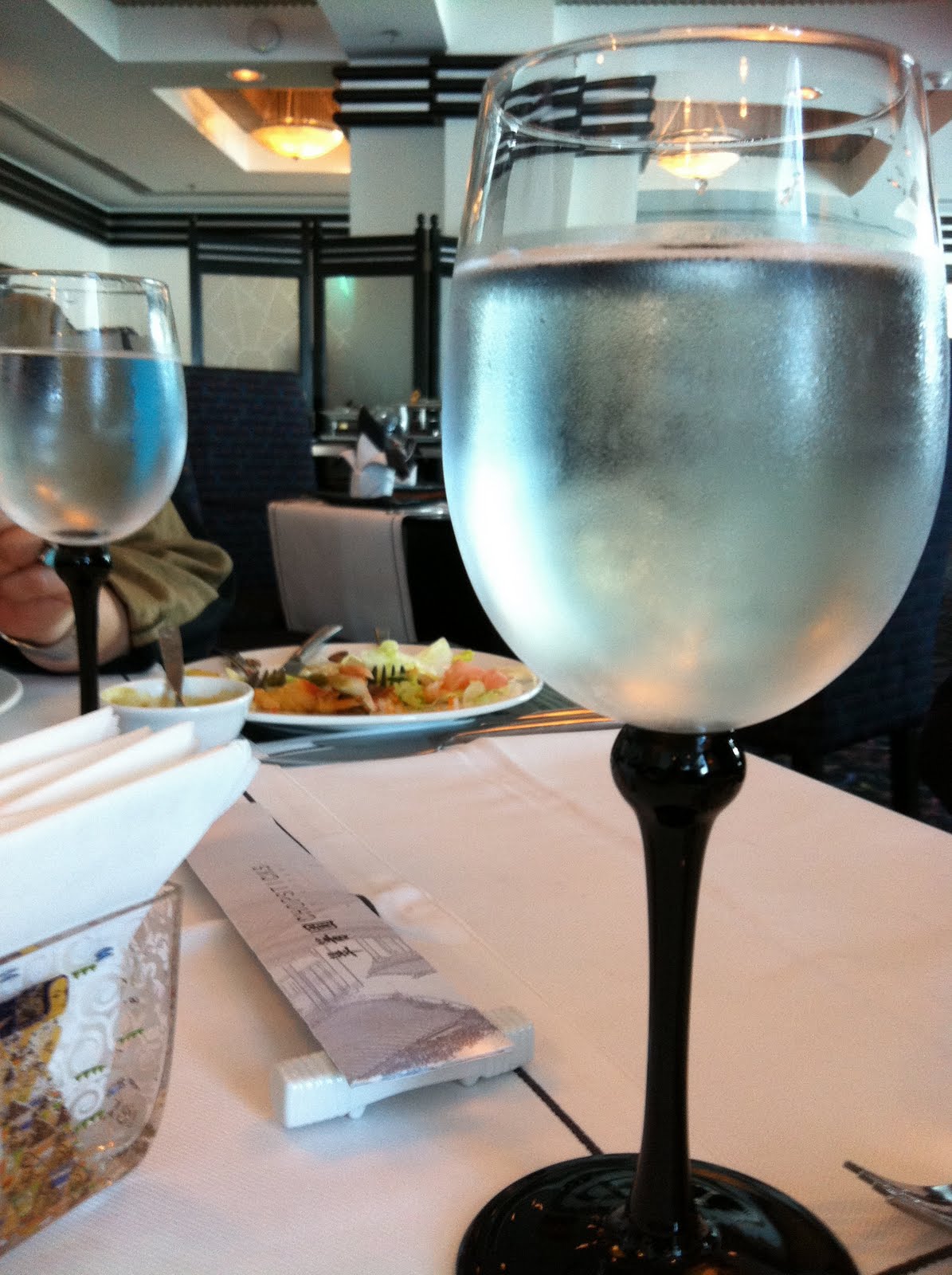 Qatar Culture Club CHOPSTICKS Restaurant in Wyndham Hotel An unusual