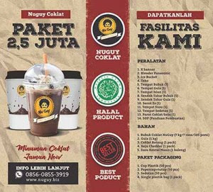 Franchise minuman coklat terlaris modal 2 - 3 jutaan 