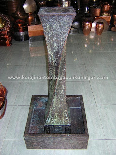 Kerajinan Air Mancur / Fountain Tembaga Kuningan 