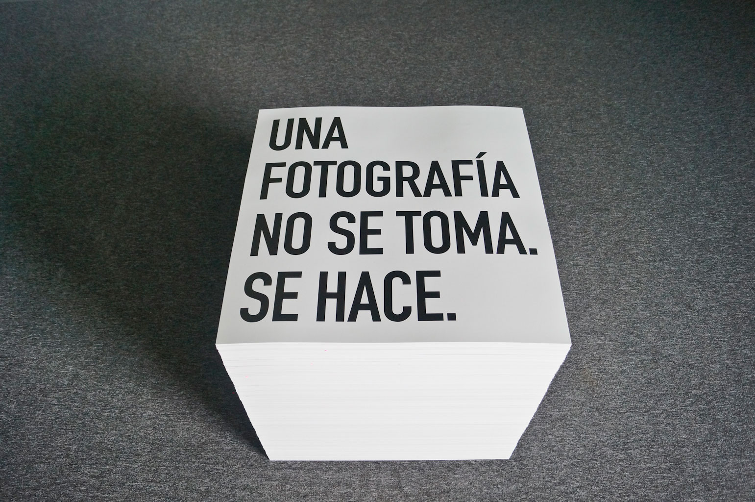 U B I K U Alfredo Jaar. Arte y activismo visual.