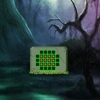 BigEscapeGames-Dark Green Fantasy Forest Escape