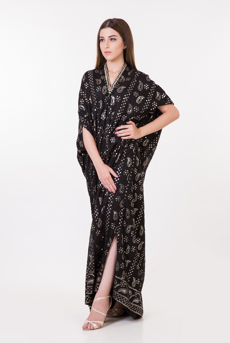 Ayesha Somaya 2018 Luxury Pret Collection Dress Code# 12478 – Black