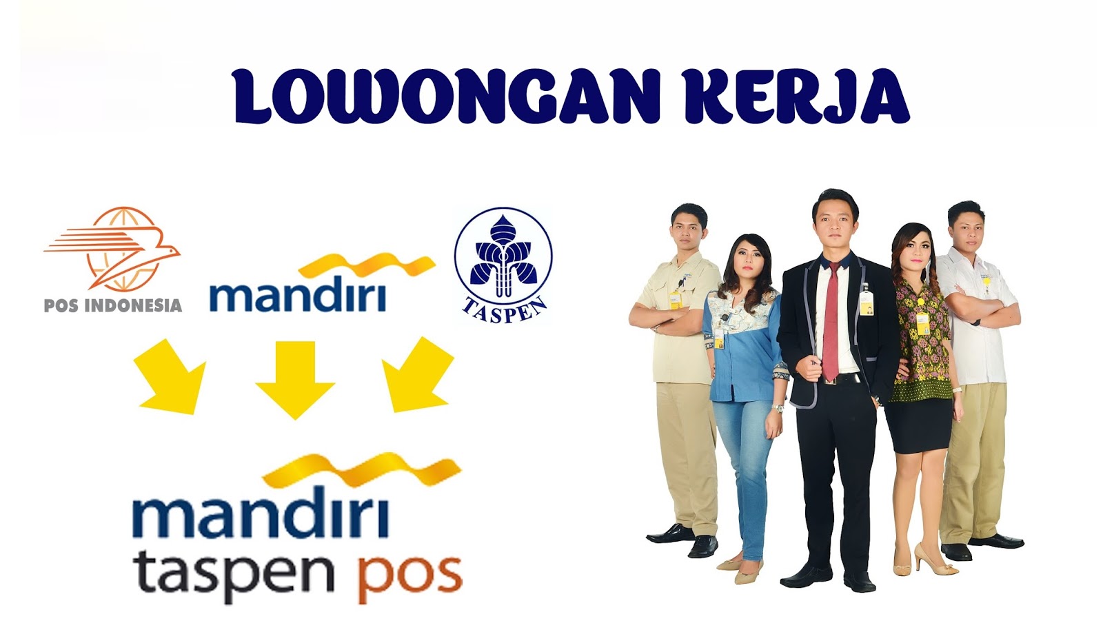 Lowongan Kerja Besarbesaran PT Bank Mandiri Taspen Pos