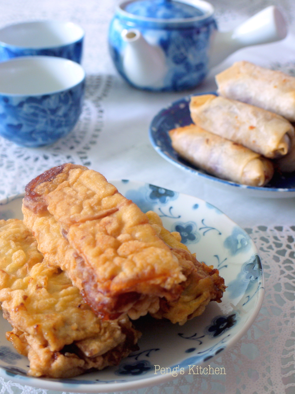 Peng's Kitchen Fried Nian Gao (炸年糕)