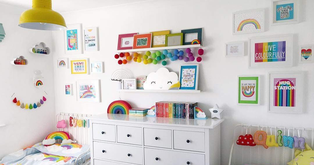 Decorar con arcoíris el dormitorio infantil | Decorar en familia | DEF Deco