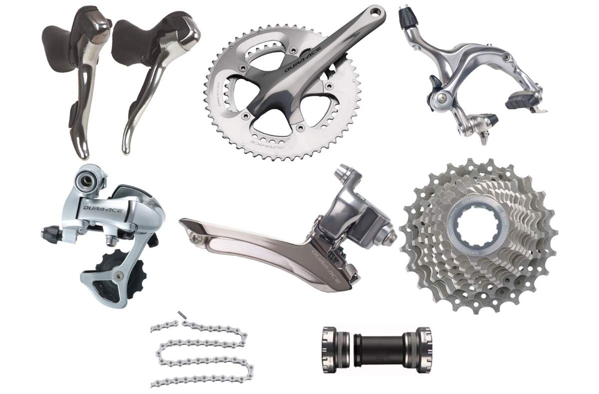 shimano 10 speed groupset road