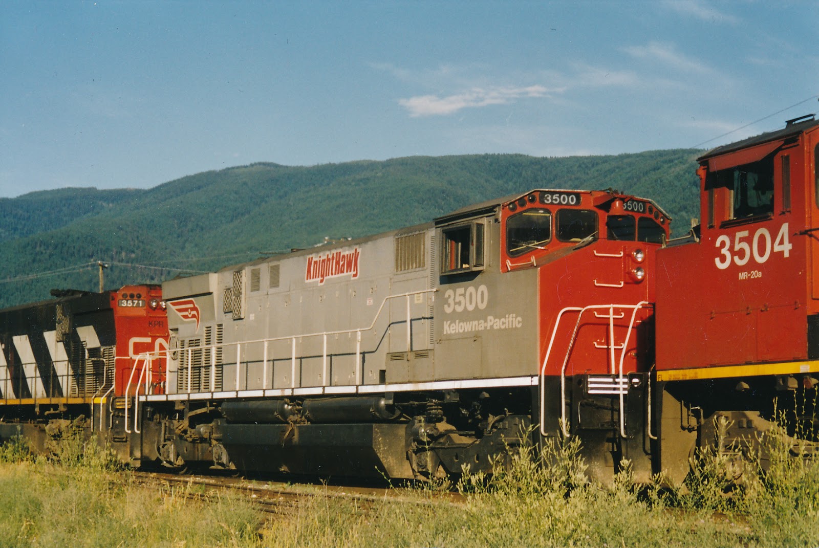 Railways of the Okanagan Kelowna Pacific Railway Roster