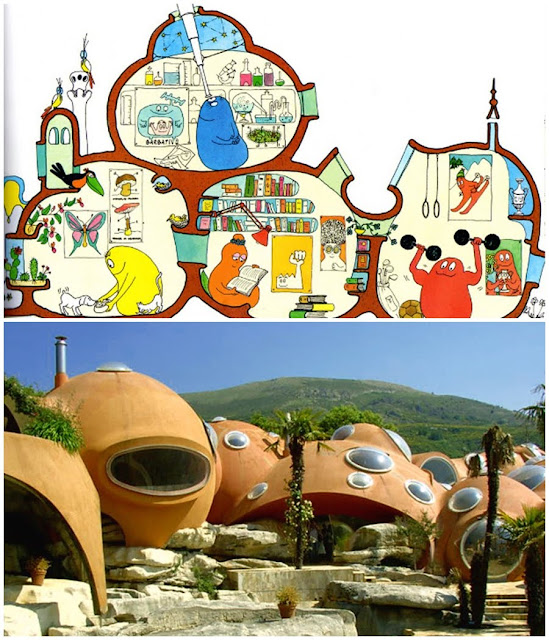 Casa dei Barbapapa e Maison Gaudet