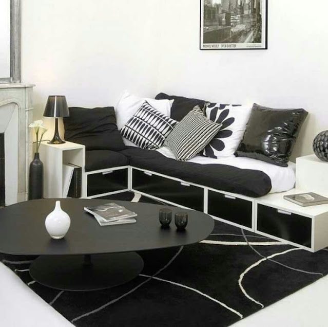living room decorating ideas with black leather furniture