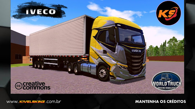 IVECO S-WAY - GRAFITADA AMARELA