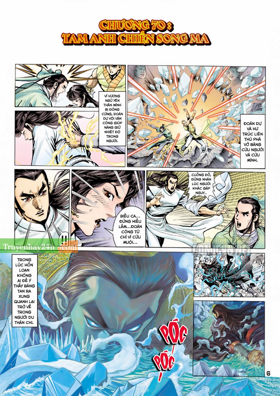 Thiên Long Bát Bộ chap 70