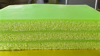 pandan kaya cake