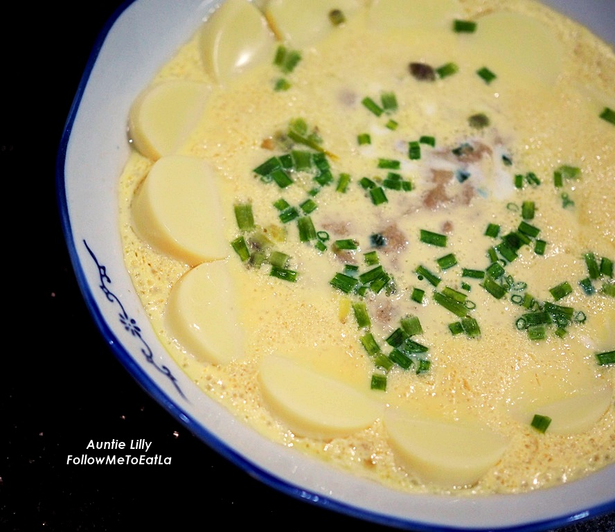Follow Me To Eat La Malaysian Food Blog RECIPE Steamed Japanese Egg