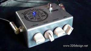 STOMP BOX STEALS: OVERDRIVE- 320 DESIGN BROWN FEATHER just