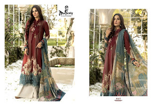 Majesty maria b m print 2020 pakistani suits catalog