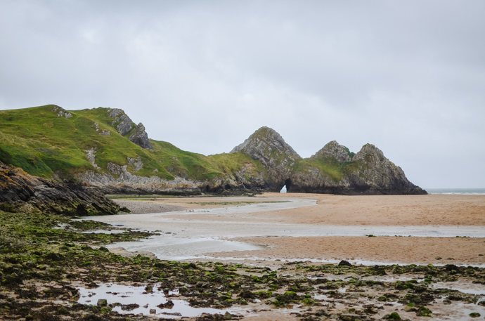 South Wales with Kids, exploring Wales, Gower Peninsula, Three Cliffs Bay