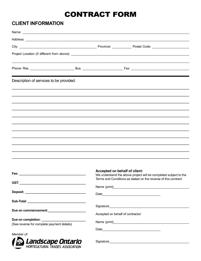 Simple Contract Agreement Templates Contract Agreement Forms 
