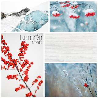 Zimowa ramka jako pierwsza inspiracja dla Lemoncraft :)